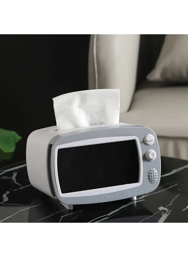 Pink Multi Functional Tissue Wet Wipes Holder Dustproof Storage Box Bathroom Office Home - Image 3